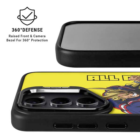 My Hero Academia All Might Season 5 Galaxy S24 FE Kickstand Case